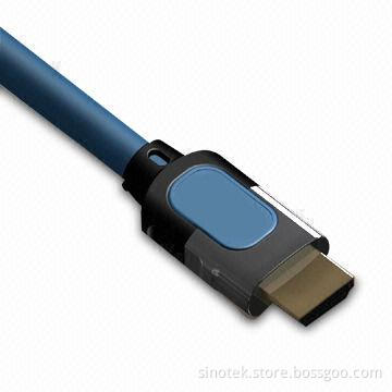 Gold-plated HDMI Cable, Supports Resolutions up to 1080P